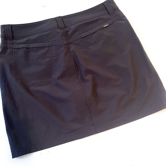 Eddie Bauer Women's Adventurer 2.0 Skort Size 8 Dark Smoke UPF - Picture 6 of 12